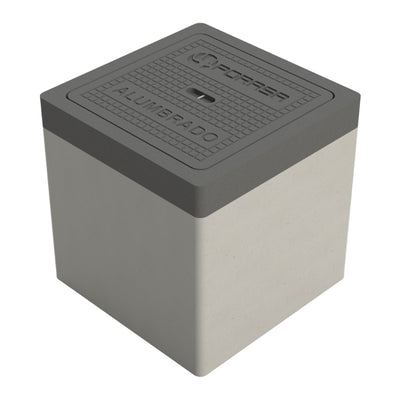 Registro Alumbrado Cuerpo Concreto Hidraulico y Brocal Concreto Polimerico 40 40 40 Porasa