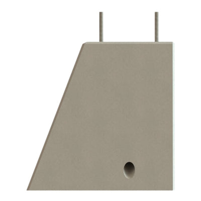 Base arbotante cordon 35 x 65 x 60 cms anclas de 3/4
