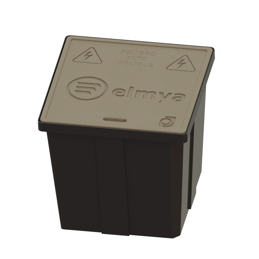 Registro Alumbrado Fibra de Vidrio 60 x 60 x 60 Marca Profico
