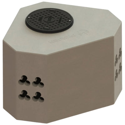 Pozo de Visita Media Tension Banqueta L CFE PVMTBL Fierro Fundido Porasa