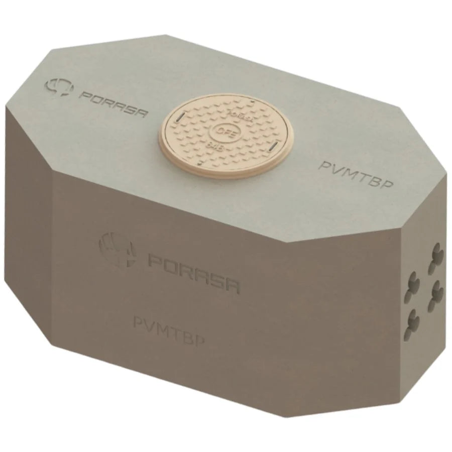 Pozo de Visita Media Tension Banqueta P CFE PVMTBP Polimerico Porasa