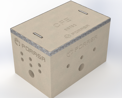 Registro Baja Tension Banqueta RBTB2 Porasa